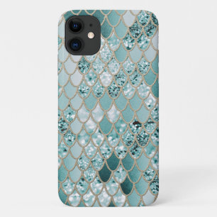 Capa Para iPhone 11 Escalas de Sereia Glitter #3 #shiny