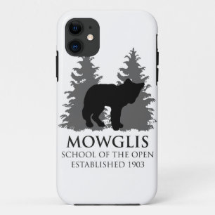 Capa Para iPhone 11 Escola de Mowglis do exemplo aberto do iPhone 5 -