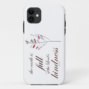 Capa Para iPhone 11 Escritura, Salmo 33, bondade,