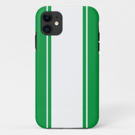 Capa Para iPhone 11 Esforços de Golfe Verde Brilhante e Esportivo