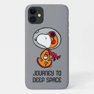 Capa Para iPhone 11 ESPAÇO   Astronauta do Snoopy