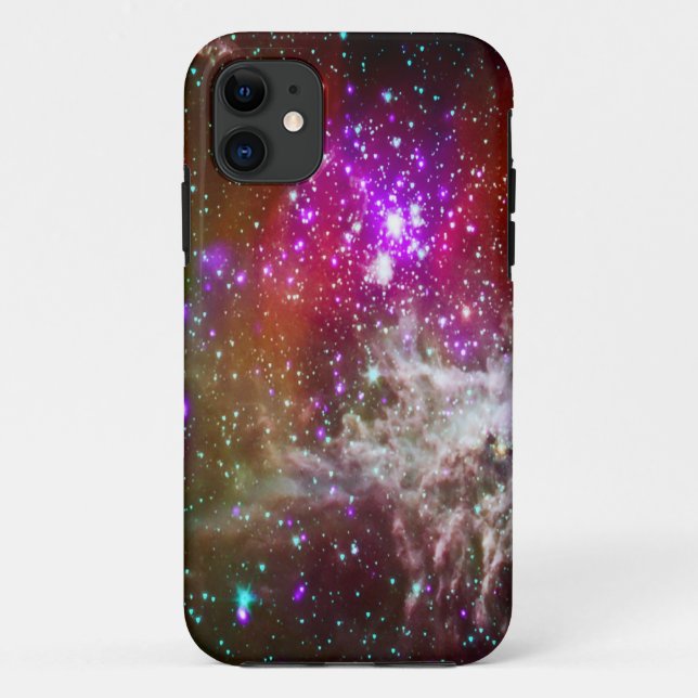 Capa Para iPhone 11 Espaço - Nebulosa Pacman (Verso)