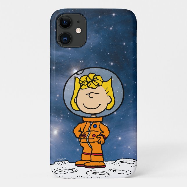 Capa Para iPhone 11 ESPAÇO | Sally Astronauta (Verso)