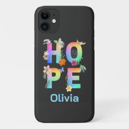 Capa Para iPhone 11 Esperança de inspiração motivacional artística pos