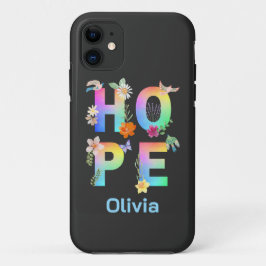 Capa Para iPhone 11 Esperança de inspiração motivacional artística pos