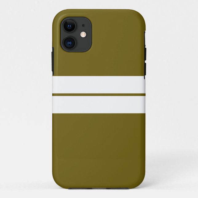 Capa Para iPhone 11 Espingardas Brancas de Espingardas Esportivas Fund (Verso)