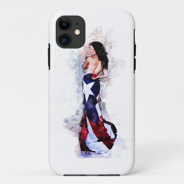 Capa Para iPhone 11 Espírito de Puerto Rico (Verso)