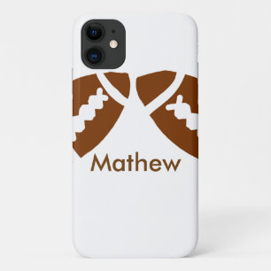 Capa Para iPhone 11 Esportes de beisebol do Rugby acrescentam nome rap