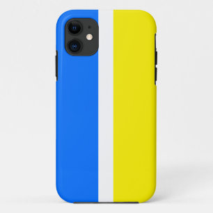 Capa Para iPhone 11 Esportes negros Brilhantes Escuros Azuis Amarelos