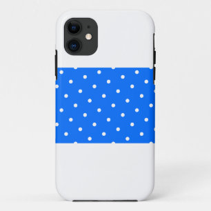 Capa Para iPhone 11 Esportivo Listras Largas Azuis Brilhantes Pontos B