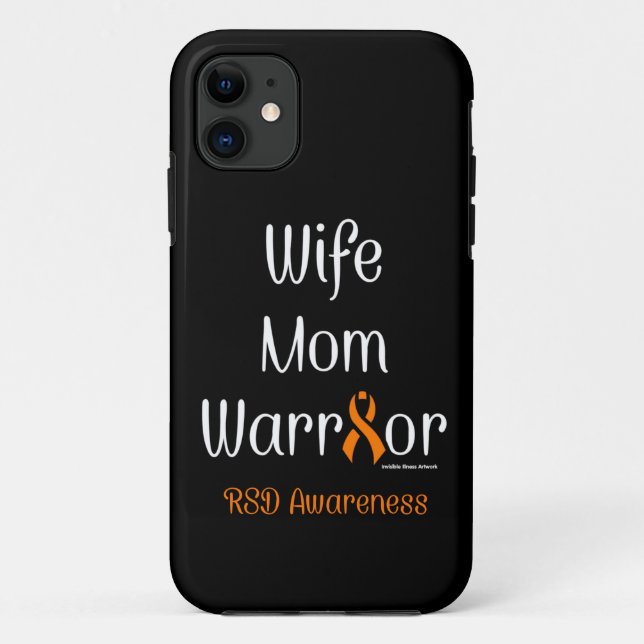 Capa Para iPhone 11 Esposa Mãe Guerreira...RSD (Verso)
