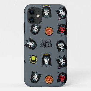 Capa Para iPhone 11 Esquadrão Suicida Padrão Enchantress Emoji
