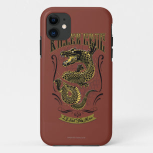 Capa Para iPhone 11 Esquadrão Suicida Tatuagem em Croc