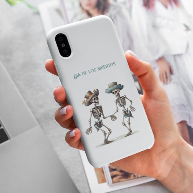 Capa Para iPhone 11 Esqueletos dançarinos do Dia de los Muertos person (Criador carregado)
