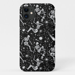 Capa Para iPhone 11 Esqueletos no fundo do espaço