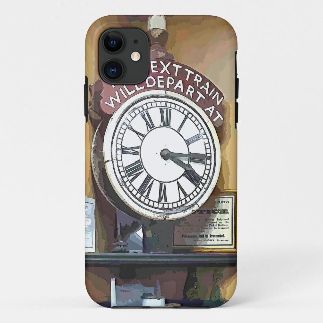 CAPA PARA iPhone 11 ESTAÇÕES DE COMBOIO (Verso)