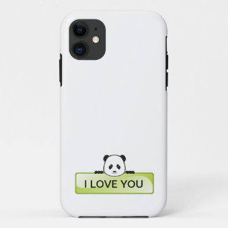 Capa Para iPhone 11 Estandarte do Panda