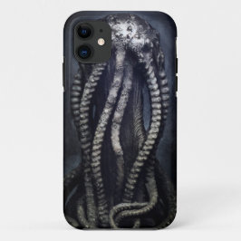 Capa Para iPhone 11 Estátua assustadora de um Cefalópodes Desconhecido