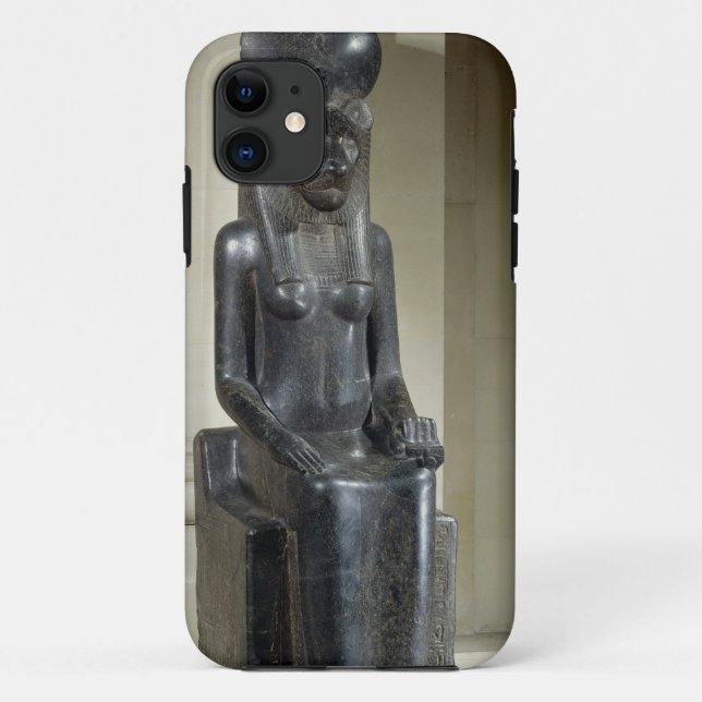 Capa Para iPhone 11 Estátua da deusa leão-dirigida Sekhmet, do th (Verso)