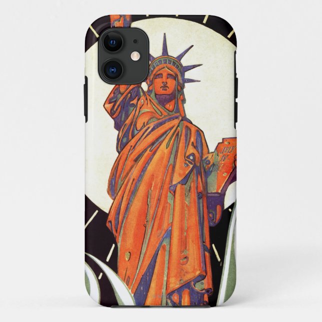 Capa Para iPhone 11 Estátua da liberdade (Verso)