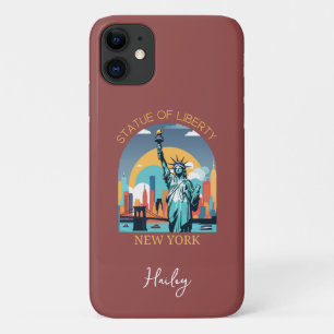 Capa Para iPhone 11 Estátua da Liberdade, Nova Iorque