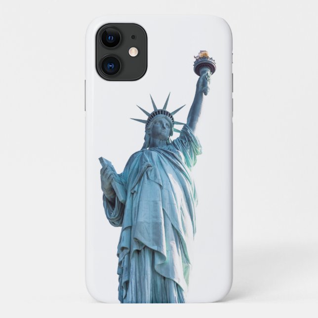 Capa Para iPhone 11 Estátua da Liberdade Nova York (Verso)