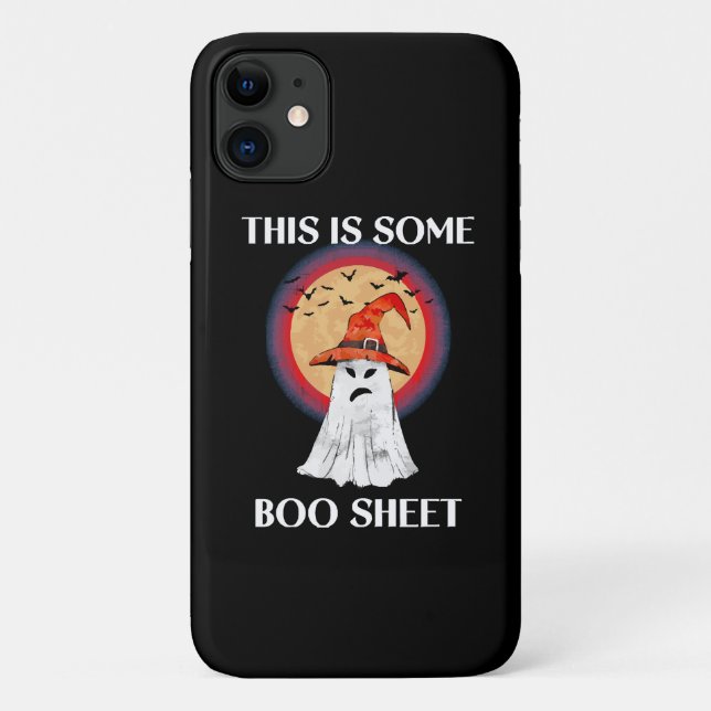 Capa Para iPhone 11 Este É Um Folheto De Boo Halloween Engraçado (Verso)