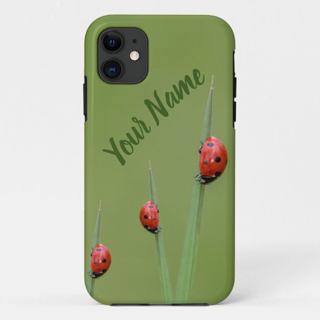 Capa Para iPhone 11 Estes pequenos donzinhos de senhorita dão um dia d (Verso)