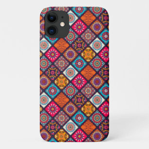 Capa Para iPhone 11 estilo boho colorido