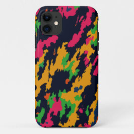 Capa Para iPhone 11 Estilo das Forças Armadas Militares Camouflage Noi