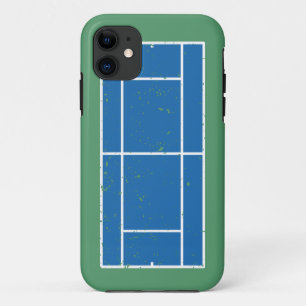 Capa Para iPhone 11 Estilo de Distância da Tênis Azul e Verde