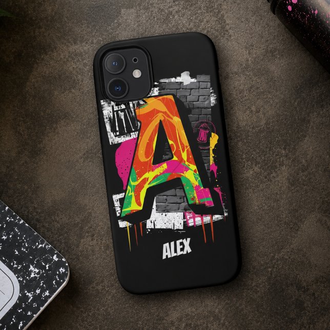 Capa Para iPhone 11 Estilo de Letra "A" Gráfica Personalizável de Graf (Criador carregado)