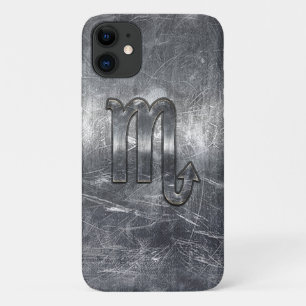 Capa Para iPhone 11 Estilo Industrial Desfigurado - Sinal Zodíaco