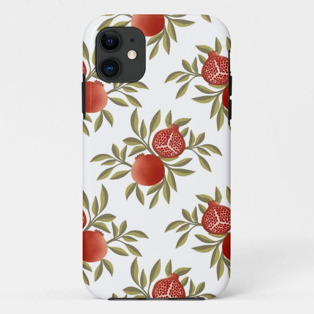 Capa Para iPhone 11 Estojo de iPhone 11 Botânico | Estojo de Telefone  (Verso)
