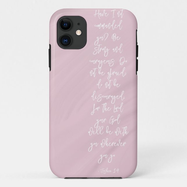 Capa Para iPhone 11 Estojo de Paleta Suave Crenças Sutis (Verso)