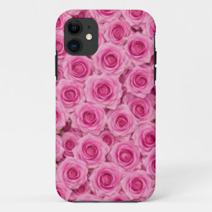 Capa Para iPhone 11 Estojo de Telefone Rosa Quente