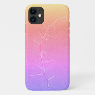 Capa Para iPhone 11 Estojo para iPhone 11 Purple Twig Concrete Fever T