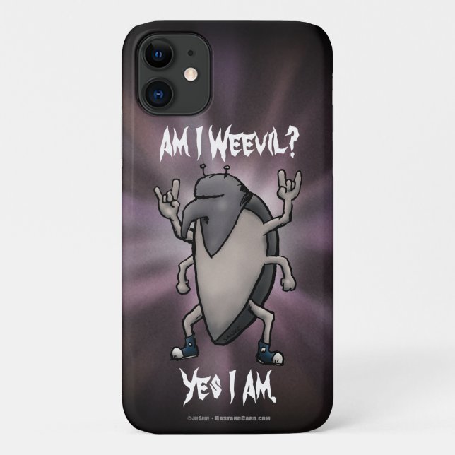 Capa Para iPhone 11 Estou Enfrentando Um Cartoon De Metal Pesado? (Verso)