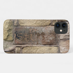 Capa Para iPhone 11 "Estou preso", outro tijolo na parede