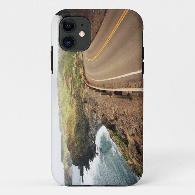 Capa Para iPhone 11 Estrada litoral (Verso)