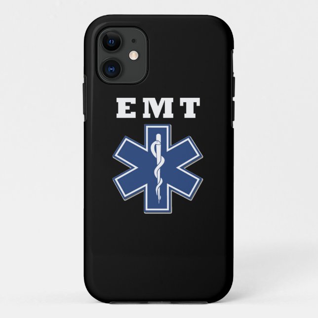 Capa Para iPhone 11 Estrela de EMT da vida (Verso)
