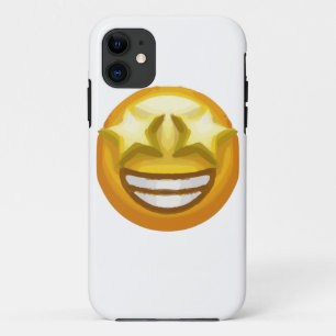 Capa Para iPhone 11 estrela de olhos emoji