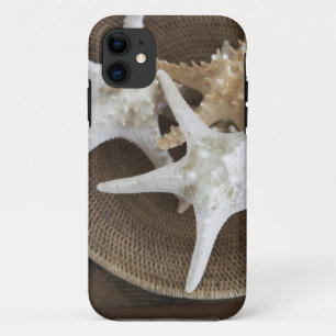Capa Para iPhone 11 Estrela do mar em uma cesta