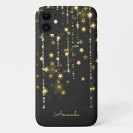 Capa Para iPhone 11 Estrelas de Feriado