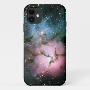 Capa Para iPhone 11 Estrelas nebulosas galáxias geek hipster  legal n
