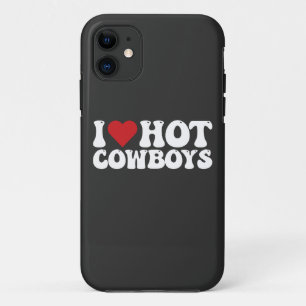 Capa Para iPhone 11 Eu Adoro Caubóis Sensuais