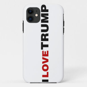 Capa Para iPhone 11 Eu Adoro Trump