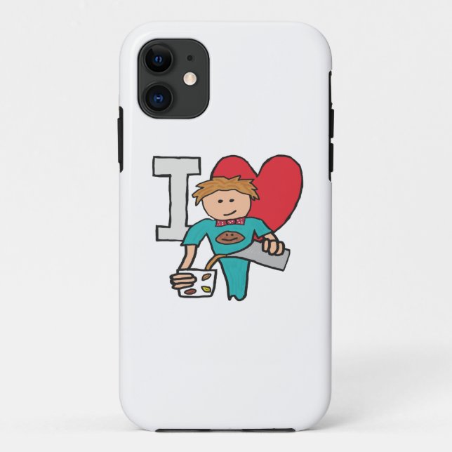 Capa Para iPhone 11 Eu Amo Café (Verso)