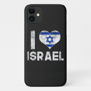 Capa Para iPhone 11 Eu Amo Israel