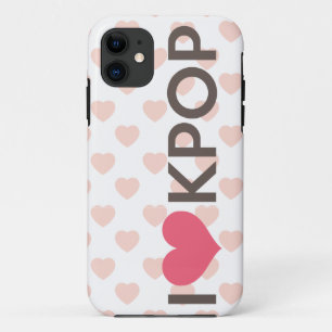 Capa Para iPhone 11 Eu amo Kpop